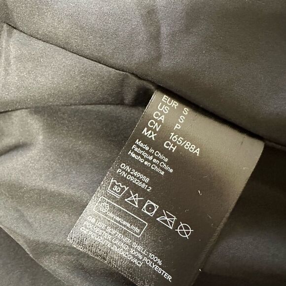 NEW H&M Black Faux Fur Cropped Jacket, Size S - Picture 5 of 6